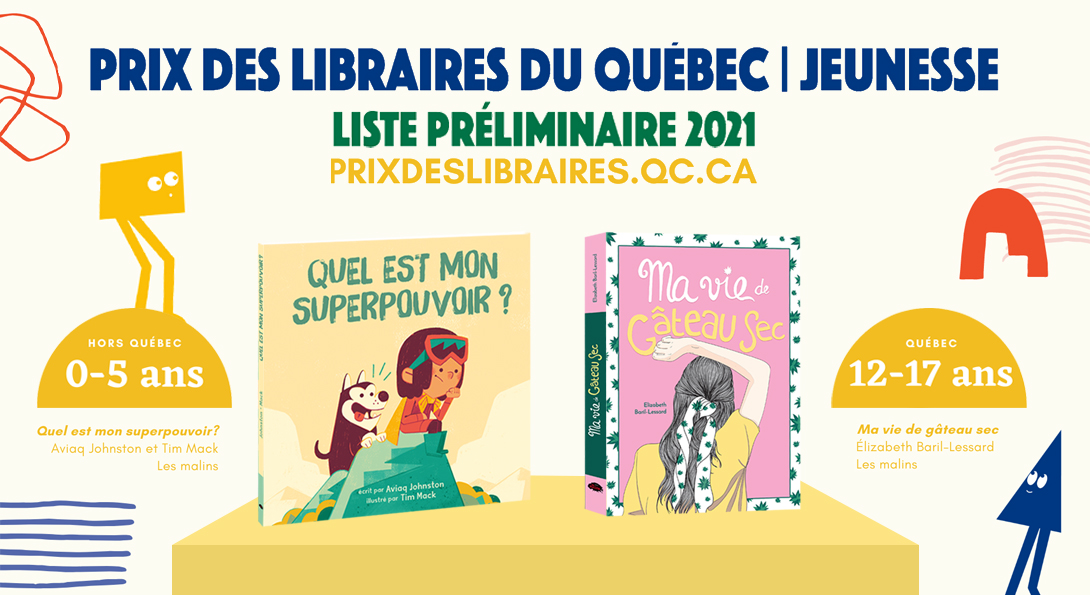 Nos titres sur la liste préliminaire du Prix des libraires du Québec