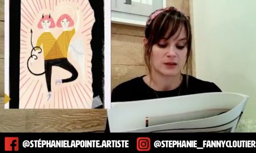 Stéphanie Cloutier vous lit les premier chapitre de Fanny Cloutier tome 4: Mon automne africain !