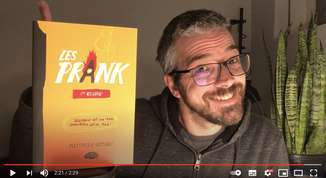 Matthieu Simard vous parle de sa nouvelle série, Les Prank!