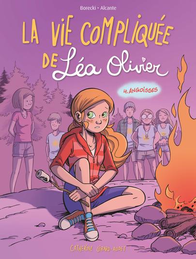 BD La vie compliquée de Léa Olivier tome 4 : Angoisses